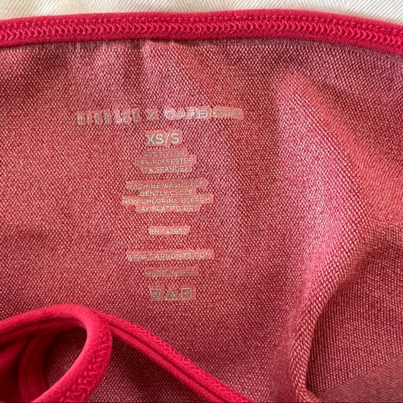 Dion Lee x Carbon38 seamless mesh contrast workout tank - Picture 6 of 8